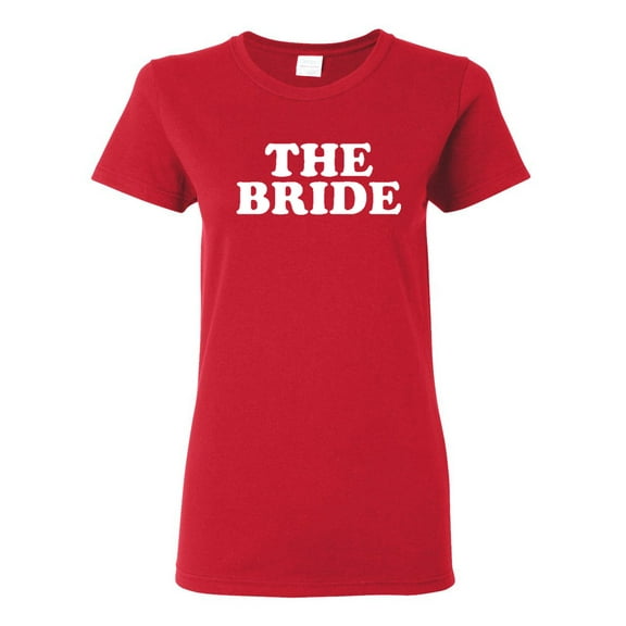 Ladies The Bride Wedding T-Shirt Tee