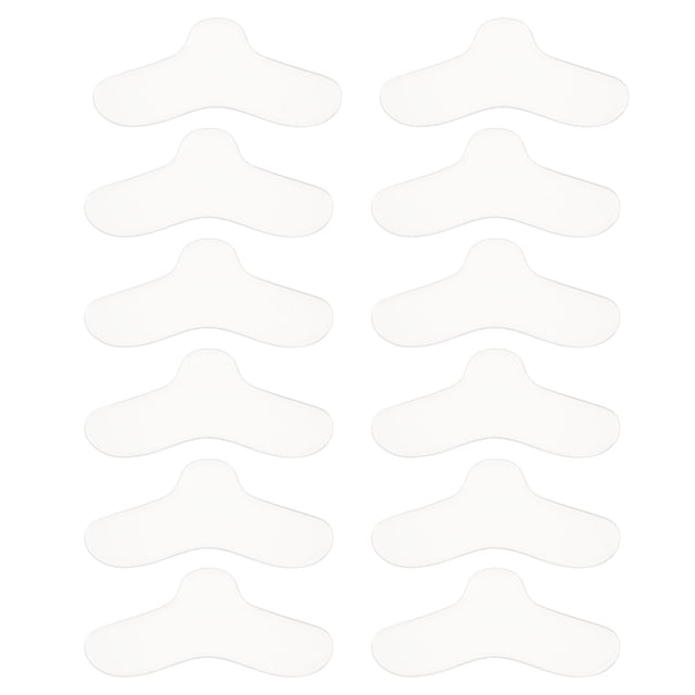 ColoMX 1 set 12pcs simple nariz puente dolor alivio gel almohadillas de nariz de silicona almohadillas