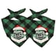 thumbnail image 1 of 2 piezas de toalla navideña para mascotas, toallita a cuadros para perros, bufanda para gatos, accesorios para fiestas navideñas, 1 of 5