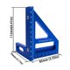 thumbnail image 5 of Regla de medición para carpintería, trazador triangular de 45/90 grados, transportador cuadrado de aluminio, 5 of 6