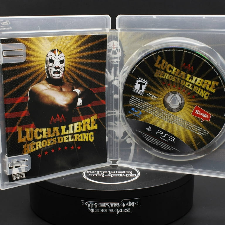 Restored AAA - Lucha Libre: Heroes Del Ring Sony PlayStation 3 PS3