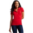 thumbnail image 1 of Polo Aeropostale A87 para mujer, rojo, grande Aeropostale  Polo, 1 of 2