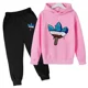 thumbnail image 2 of Nuevos chándales deportivos informales de marca de otoño para niños de 3 a 14 años, sudadera con capucha y pantalones, conjunto de traje informal de moda para niños, conjunto de 2 piezas, 2 of 5