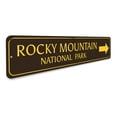 thumbnail image 3 of National Park Directional Arrow Novelty Decor, Metal Wall Sign - 4x18 Inches, 3 of 4