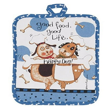 Kayo Designs - Kay Dee Designs R2642 Happy Dog Potholder