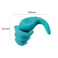 thumbnail image 2 of 1 par de tapones Para los oídos JShteea accesorios de piscina Para deportes acuáticos de silicona Para natación verde Para Estrenar, 2 of 6