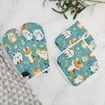 thumbnail image 5 of Small Animals Insulated Gloves And Pot Mats (four Piece Set), 5 of 6