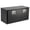 Black, variant on Aluminum Underbody Truck Tool Box, Lockable Waterproof Diamond Plate Storage Chest with Handles, for Pickup Bed, RV, Trailer - 10x13x30 in