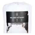 thumbnail image 4 of Relleno de Duvet Home Trends 1 Pieza Matrimonial Liso Blanco, 4 of 4