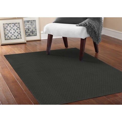 Garland Rug Town Square Solid Cinder Gray 5'x7' Indoor Area Rug