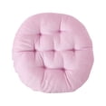 thumbnail image 1 of 2 piezas cojín de asiento redondo rosa claro, 1 of 3