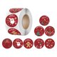 thumbnail image 4 of 2x Rollo de Pegatinas de Navidad de 500 Piezas, Pegatinas de de Navidad, Ideal para de , Sellado, Regalos, 2 piezas, 4 of 8