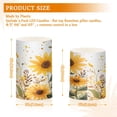 thumbnail image 6 of Yayeee Flameless Candles with Remote Flickering Battery Operated Multi Color Changing, Beige Sunflowers, 6 of 7
