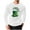 White, variant on VBTAPA Mens St. Patricks Day T Shirts Shamrock Print Tshirt Clover Graphic Tee Long Sleeve St Patty's Day Waffle Tshirts Gray M