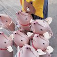 thumbnail image 4 of Animal de dibujos animados blanco rosa caminando alpaca globo alpaca película de aluminio globo bebé caminando globo (alpaca caminando rosa) Proyecto Chengdu, 4 of 14