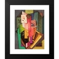 thumbnail image 2 of Antonin Procházka 14x18 Black Modern Framed Museum Art Print Titled - Still Life. Bouquet of Roses (1921), 2 of 5