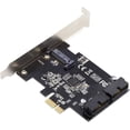 thumbnail image 1 of HUGFEGWE Dual USB 3.1 Gen 1 20Pin Front Panel Socket to PCI-E 1X PCI Express Expansion Card Adapter CJ25311-8723, 1 of 9