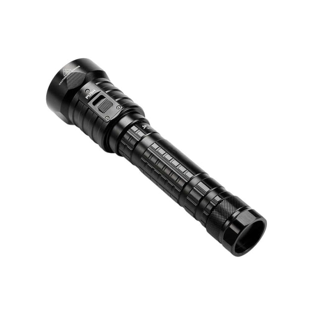 Sonducket Linterna DX4S 100M resistente al agua, duradera, antideslizante, Micro lámpara, luces fuertes, tiro largo, iluminación exterior, buceo Estufas de camping Sonducket OD029673-01