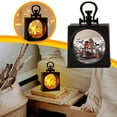 thumbnail image 1 of Boreal Craft Scary LED Strawman Vintage Square Battery Powered Flameless Candle For Festivals Motion Lit Signs Happy Birthday Inflatable Cake Glow Worm Light Bulb Cups Party Pack Yard Glow in The Dark, 1 of 7