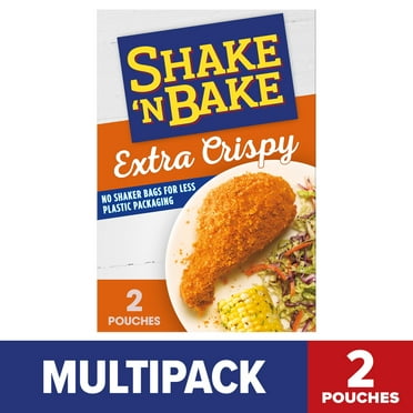 Shake 'N Bake Extra Crispy Seasoned Coating Mix, 5 oz Box, 2 ct Packets