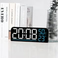 thumbnail image 2 of sruoe Alarm Clock, Clock Alarm Bedside, Clock Alarm Digital, Alarm Clocks for Bedrooms, Small Alarm Clock, Vibrating Alarm Clock, Projection Rectangular, Plastic, 2 of 4