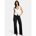 thumbnail image 2 of Madden NYC Sleeveless Eyelet Tank, Womens, 2 of 5