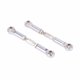 thumbnail image 3 of 2 Pcs Rc 166017 Aluminio Vinculación Servo para HSP RC Componente de Actualización , Plata CUTICAT Servo Vinculación, 3 of 4