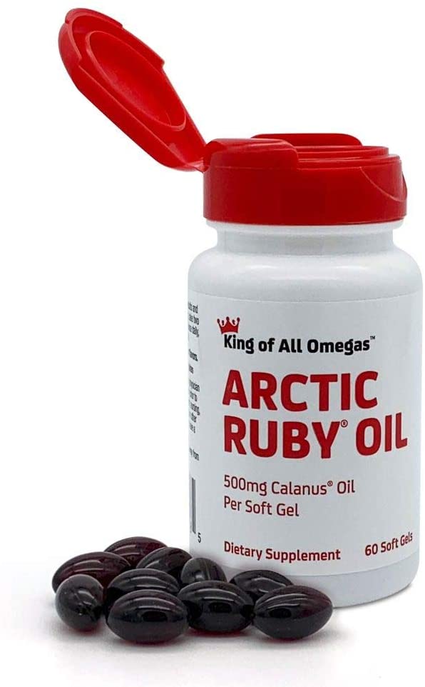 Arctic Ruby Oil For Heart Brain Health Boosting Immune System 60 500mg Soft Gels Contains Calanus Oil With Higher Levels Of Epa Dha For Improved Immune Response Walmart Com