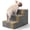 Grey-3-15.7"H, variant on Dog Stairs For Small Dogs & Cats  3-step Non-slip Pet Steps Couch Sofa And Chair Beige 13.6" H