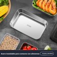 thumbnail image 4 of Contenedores para Alimentos, Caja de Almacenamiento de Alimentos de Acero Inoxidable, Organización y Almacenamiento de Cocina, 4 of 4