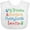 AA-White, variant on Inktastic Pennsylvania Grandma and Grandpa Love Me Boys or Girls Baby Bib