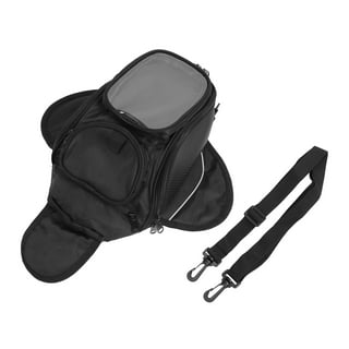 New Waterproof Motor Tank Bag Black Oil Fuel Tank Bag Magnetic Motorbike  Saddle Bag Single Shoulder Bag Motorcycle Backpack
