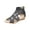 A10-White, variant on Women's Rhinestone Sandals Breathable Hollow Out Gladiator Boots Casual Summer Open Toe Wrap Ankle Back Zipper Low Wedge Heels Walking Shoes