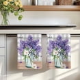 thumbnail image 7 of Purple Lavender Kitchen Towels Set of 3, Spring Butterfly Daisy Watercolor Gray Absorbent Dish Towels for Kitchen, Microfiber Hand Towel, Quick Drying Tea Towel for Cleaning Decorative Dishcloths, 7 of 7