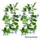 thumbnail image 2 of Vid artificial Morning Glory colgante de follaje falso decoración del hogar planta de vid de simulación, azul 2 piezas sidaley HA8951-03B, 2 of 6