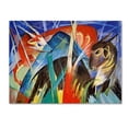 thumbnail image 2 of Trademark Fine Art "Fairy Animals, 1913" Canvas Art by Franz Marc, 2 of 4