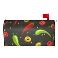 thumbnail image 2 of Gaeub Chili2 Waterproof and Sunproof Mailbox Protective Cover Magnetic Mailbox Protrective Cover for Outdoor Home Garden Decor - 21x18 in, 2 of 9