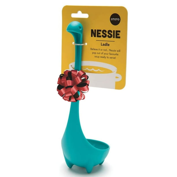 Cucharón para sopa OTOTO The Original Nessie, color morado