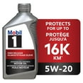 thumbnail image 1 of Mobil 1™ High Mileage Full Synthetic Engine Oil 5W-20, 1 of 4