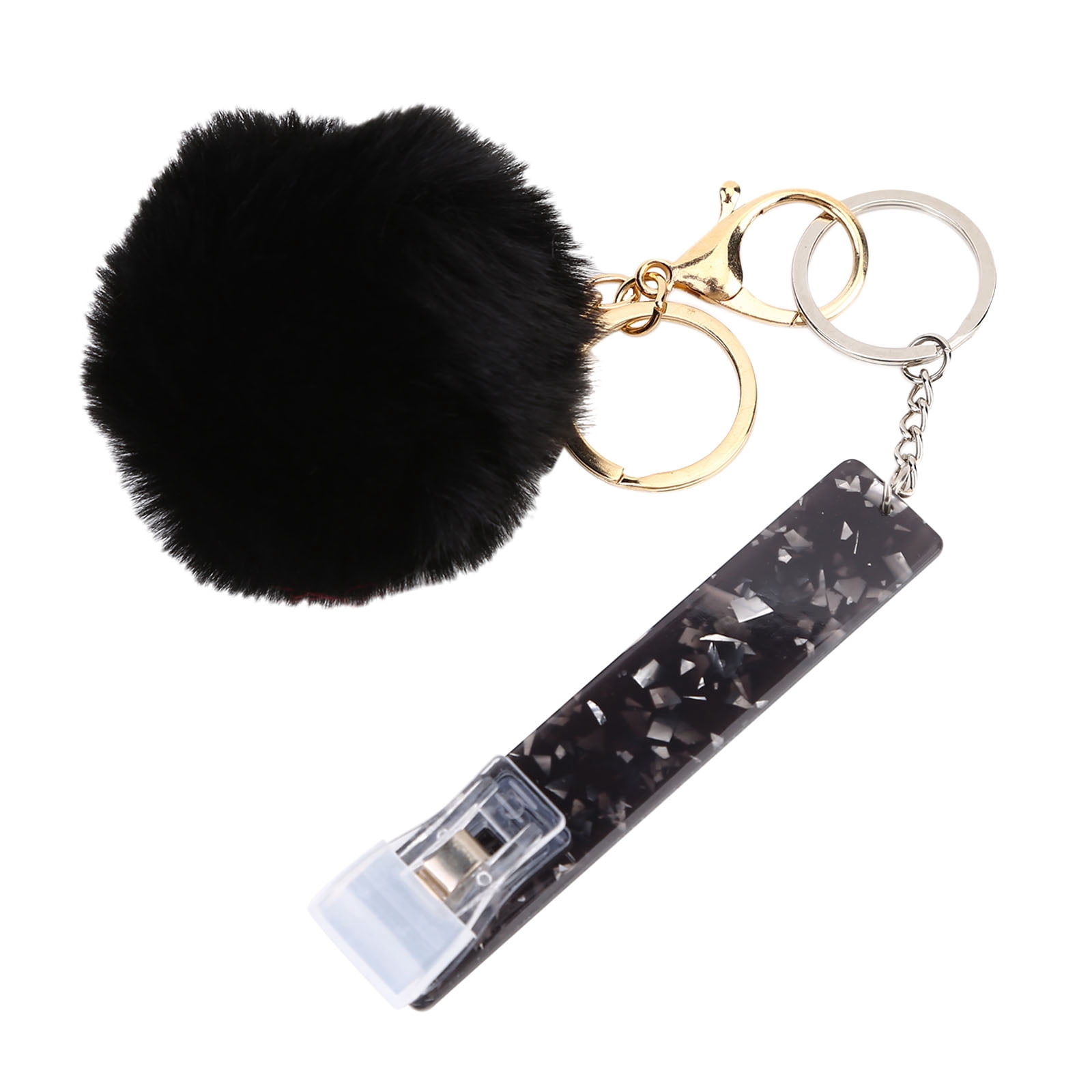 AMNHDO Card Grabber Keychain - ATM Card Clip Keychain for Long Nails (B16  Black) - Walmart.com
