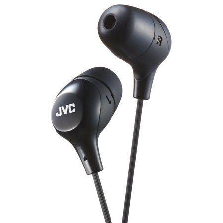 UPC: 0046838074554 | JVC Marshmallow Memory Foam Earbuds – Black HAFX38B
