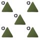 thumbnail image 3 of Advancent Taburete de tela Oxford para acampar, silla plegable para caza y pesca, asiento para senderismo, caravana, pescador, equipo de viaje, Verde 5Conjunto, 3 of 6