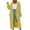 Yellow, variant on POIUYTR Long Cardigan Sweaters for Women Open Front Long Sleeve Chunky Cable Knit Maxi Duster Cardigans with Pockets Fashion Fall Winter Coat