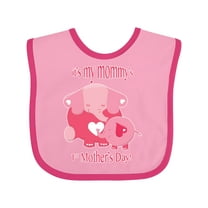 Inktastic It's My Mommy's 1st Mother's Day Boys or Girls Baby Bib