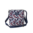 thumbnail image 2 of Bolso bandolera Loungefly de nailon con diseño de Mickey y Minnie Mouse, 2 of 9