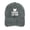 Gray, variant on Cat Dad Charcoal Baseball Cap for Men Women, Adjustable Snapback Hats Cotton Hat