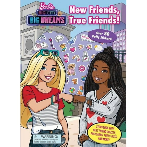Devra Newberger Speregen: Barbie: Big City Big Dreams: New Friends, True Friends (Paperback)