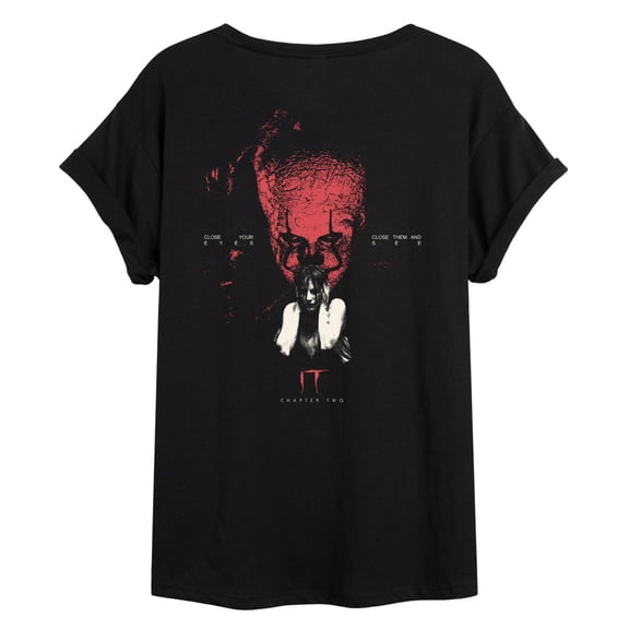 IT Movie - Close Your Eyes Relaxed Fit T-Shirt