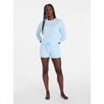 thumbnail image 3 of Joyspun Women's French Terry Knit Bridal Sleep Shorts, 3” Inseam, Sizes XS-3X, 3 of 6