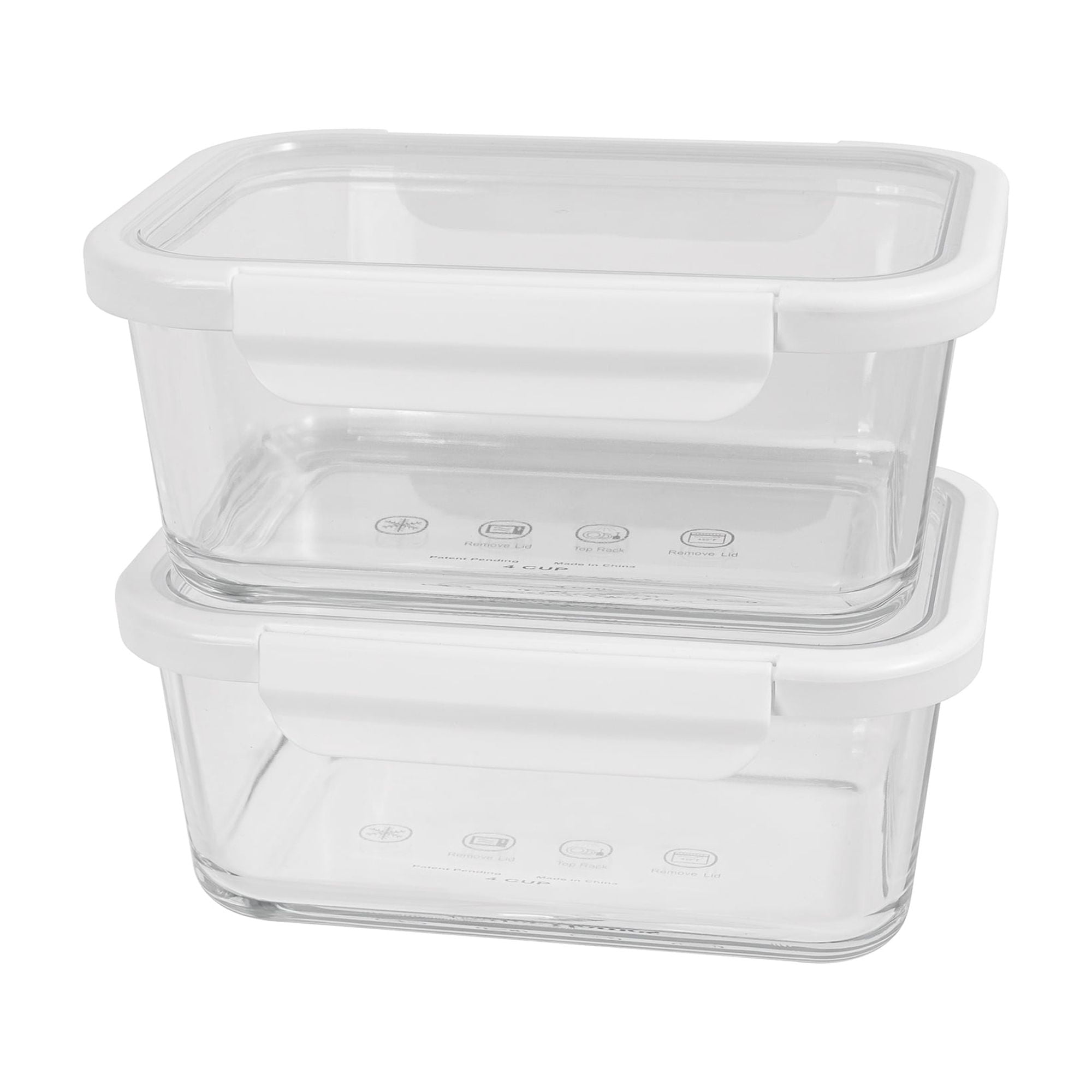 2856002 Container Food Storage Glass - 1.5 Cup - Walmart.com